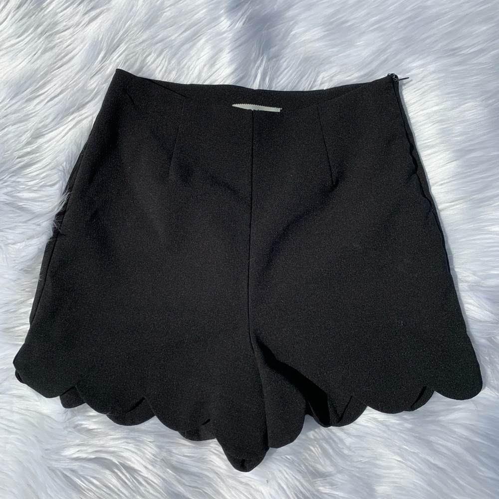 Black dressy shorts